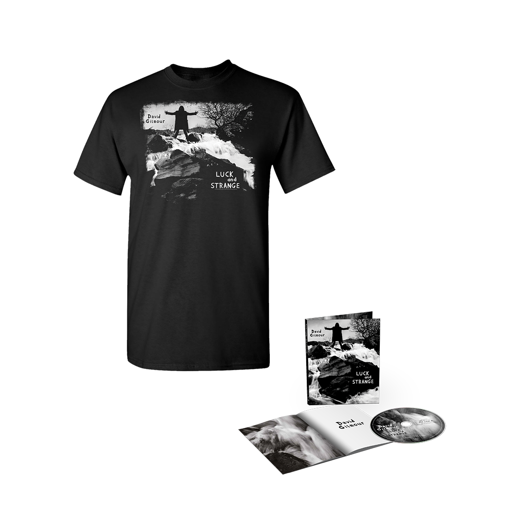 Luck and Strange | Black T-Shirt + Choice of Format