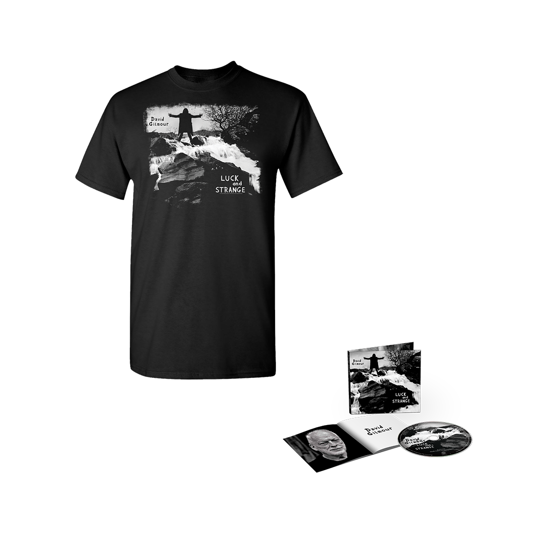 Luck and Strange | Black T-Shirt + Choice of Format